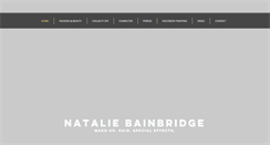 Desktop Screenshot of nataliebainbridge.com